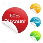 20% to 50% Discount Tags